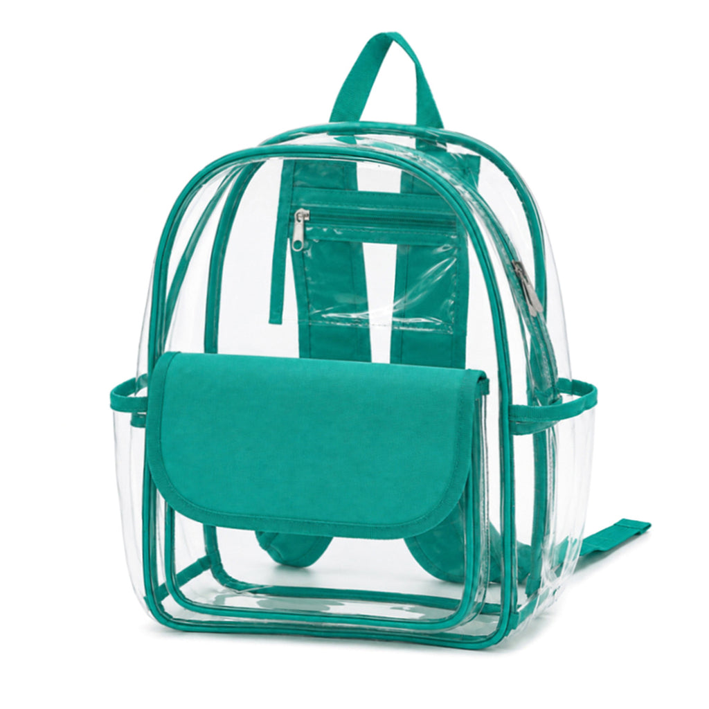 Personalized Clear Backpack Stadium Bag Monogrammed PVC Game Day Bag