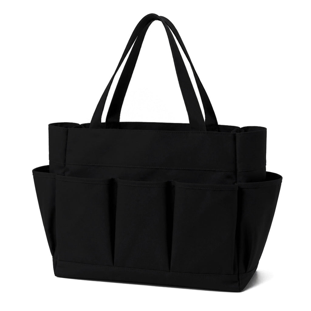 Personalized Utility Tote Bag with Pockets, Multipurpose Organizer Tote