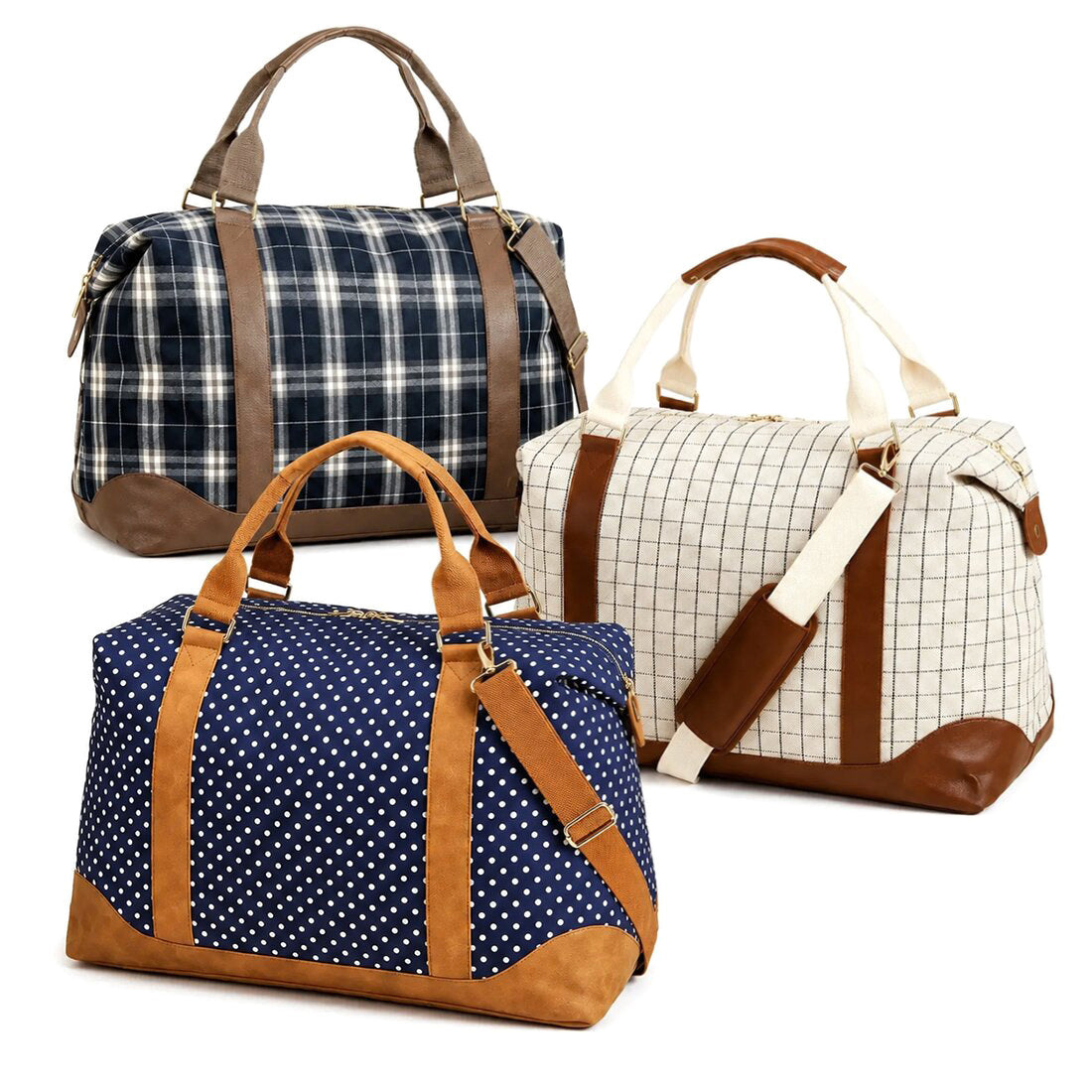 Monogrammed Bag Embroidered Overnight Carry On Duffel
