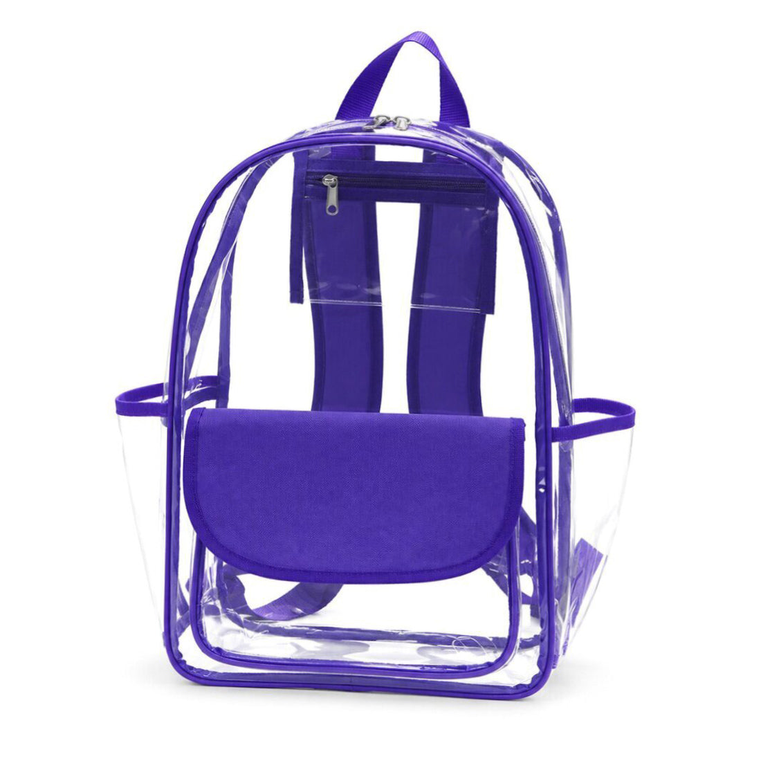 Monogram Clear Backpack Personalized Stadium Bag Game Day Bag