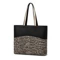 Monogram Zip Top Tote Bag Personalized Shopping Bag
