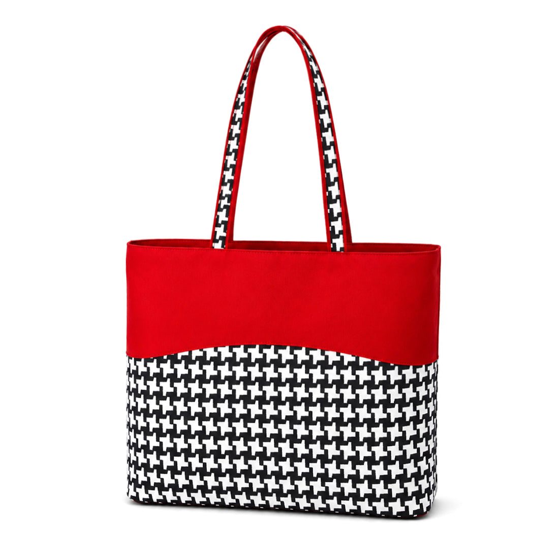 Monogram Zip Top Tote Bag Personalized Shopping Bag