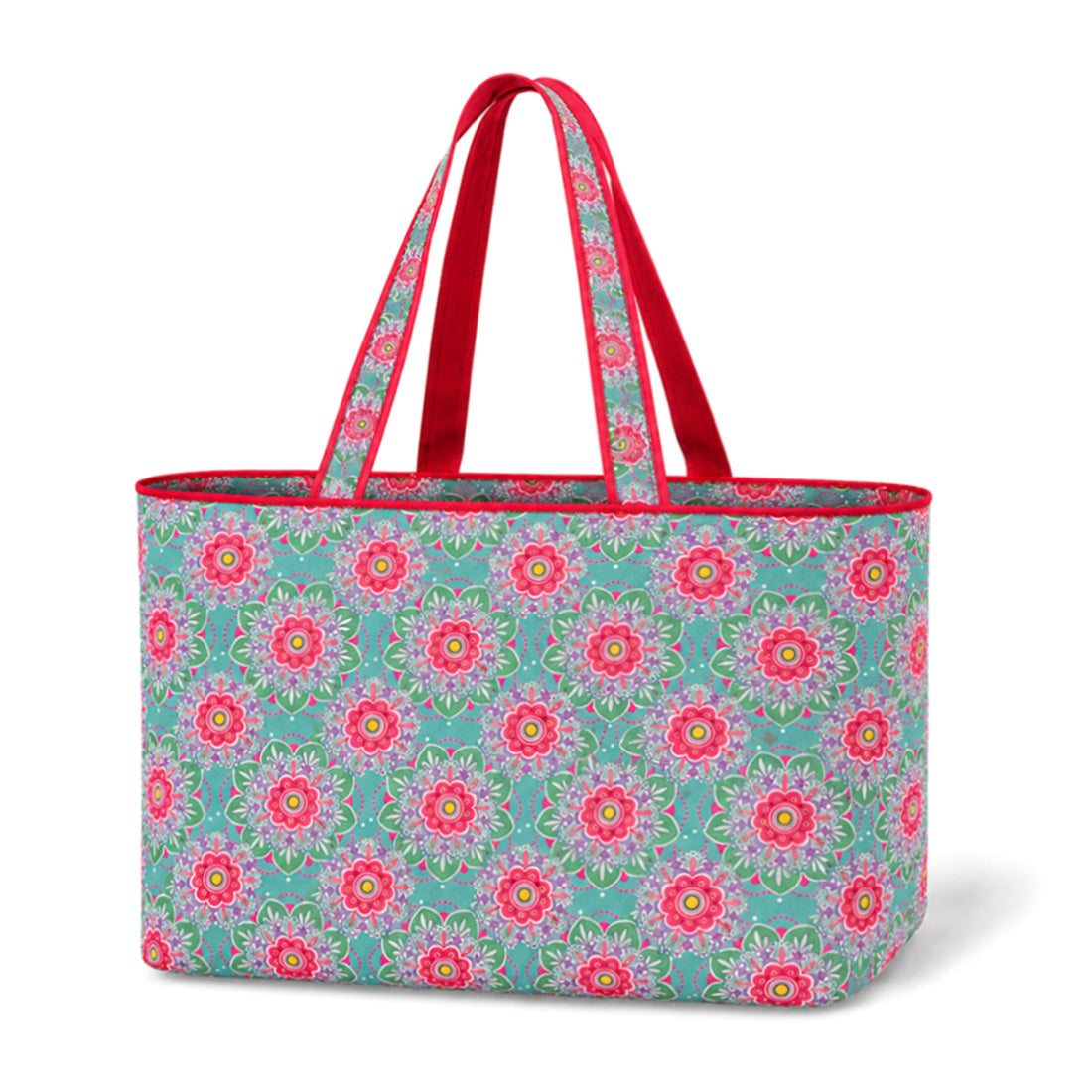 Monogrammed Large Tote Bag Personalized Polyester Carryall