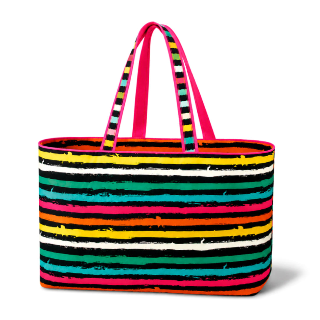 Monogrammed Large Tote Bag Personalized Polyester Carryall