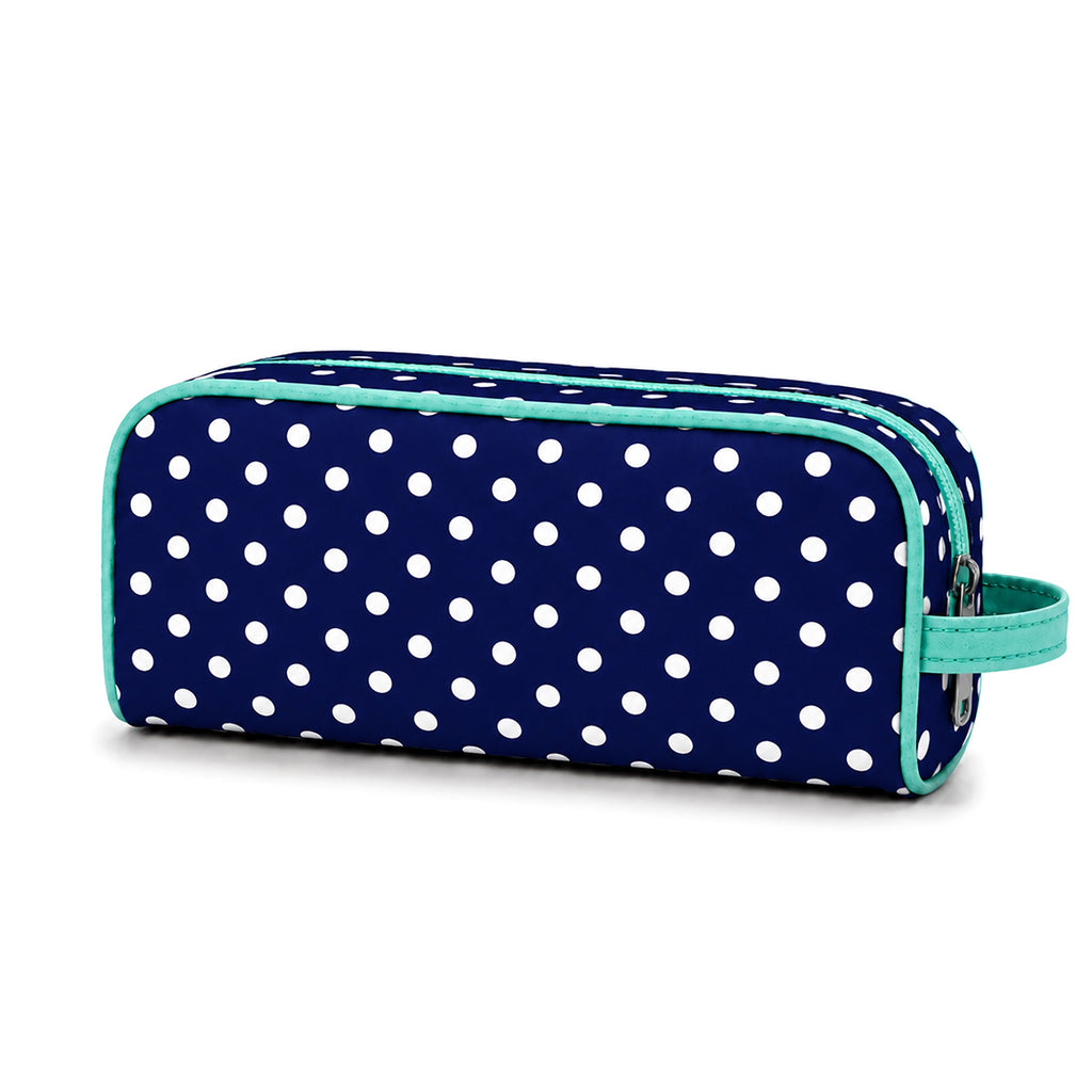 Personalized Floral Pencil Case Monogram Zipper Pouch