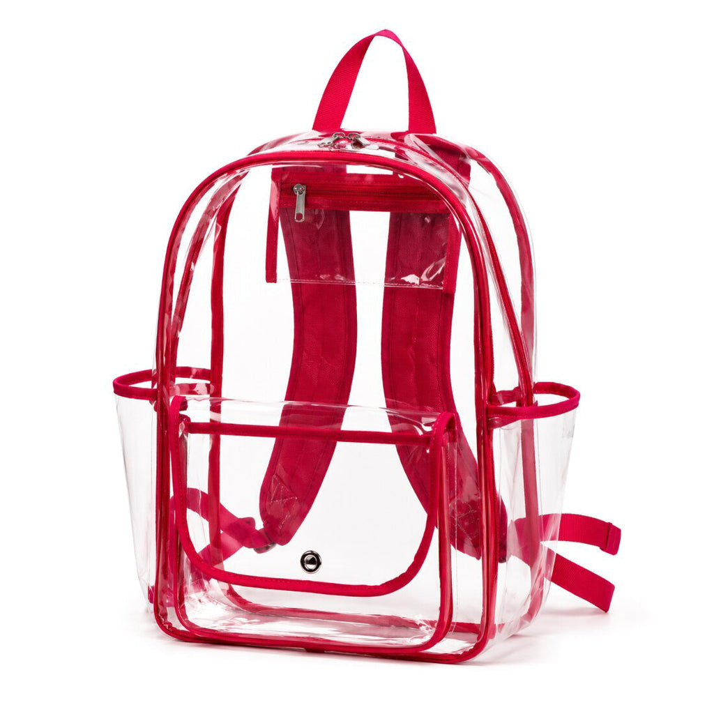Monogram Clear Backpack Personalized Stadium Bag Game Day Bag
