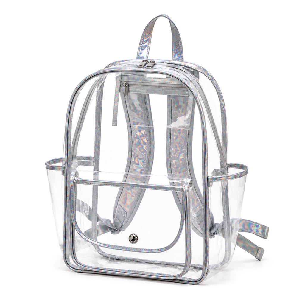 Monogram Clear Backpack Personalized Stadium Bag Game Day Bag