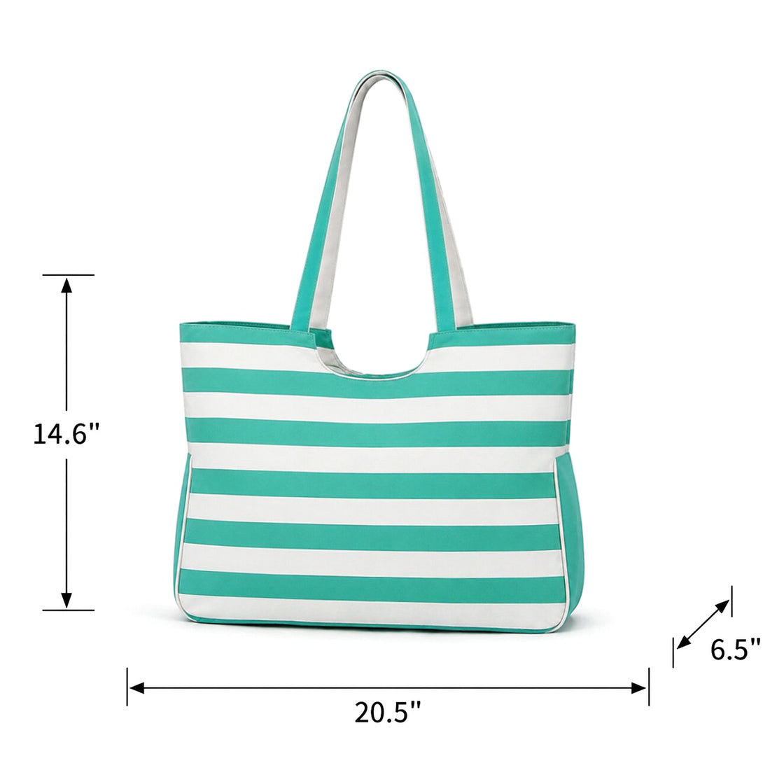 Personalized Extra Large Beach Tote Embroidered Monogram