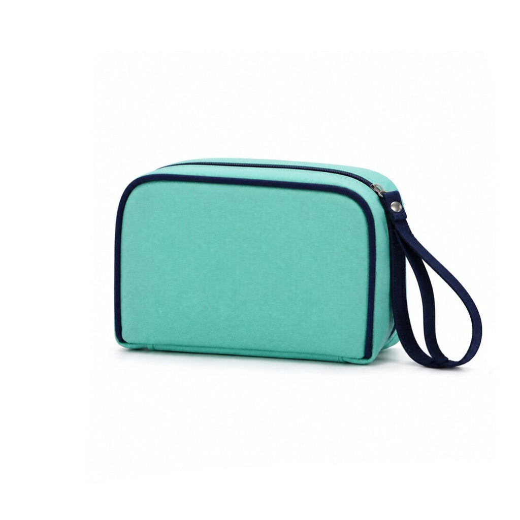 Personalized Wristlet Cosmetic Bag Monogram Makeup Bag Bridesmaid Gift