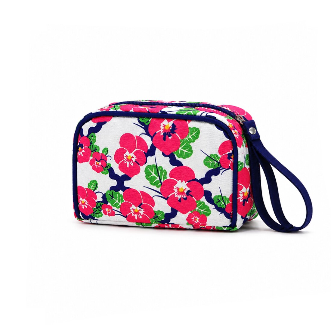 Personalized Wristlet Cosmetic Bag Monogram Makeup Bag Bridesmaid Gift