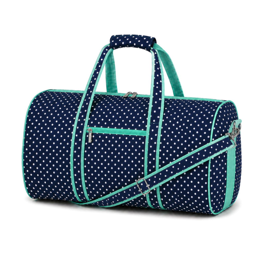 Monogram Duffle Bag Personalized Waterproof Polyester Gym Travel Bag