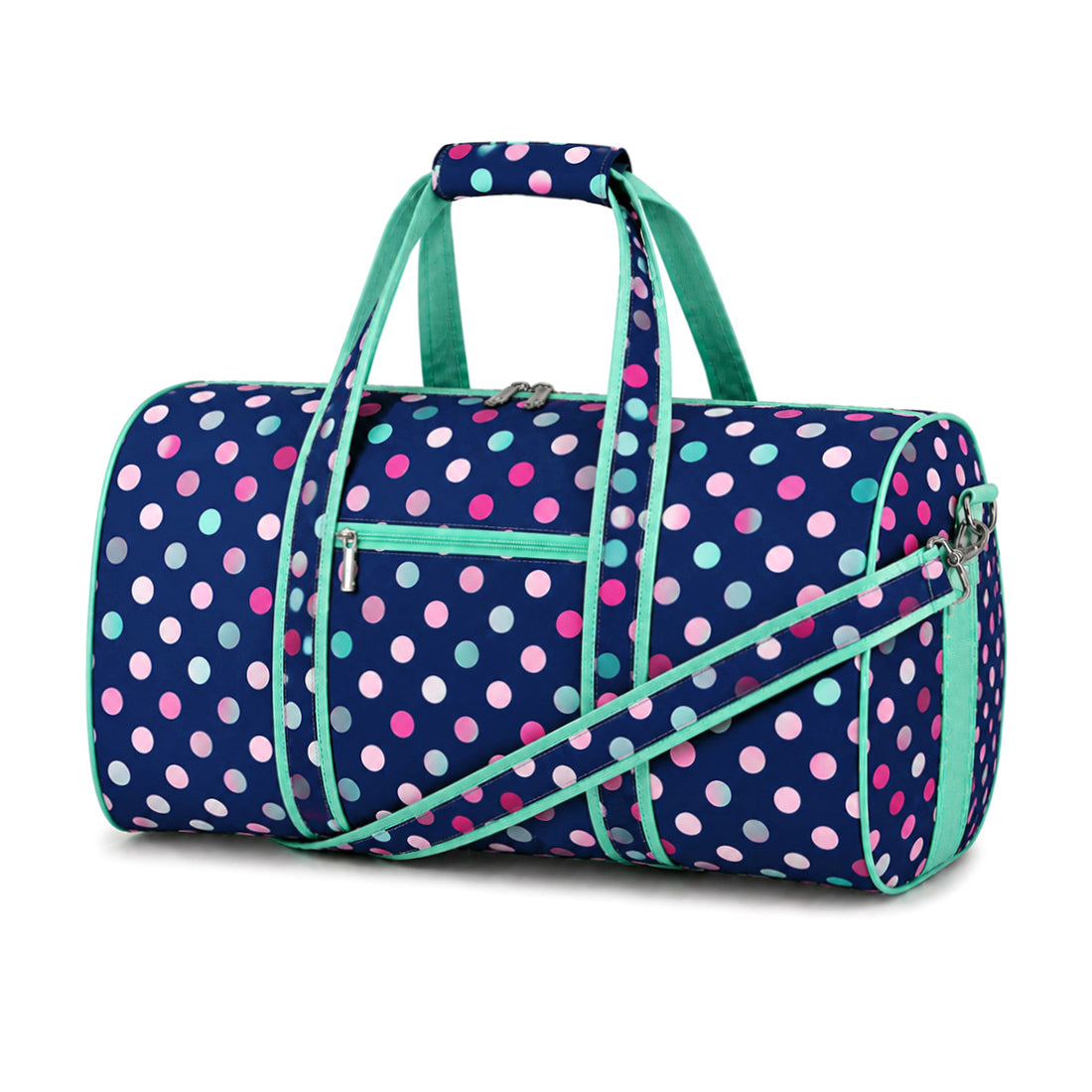 Monogram Duffle Bag Personalized Waterproof Polyester Gym Travel Bag