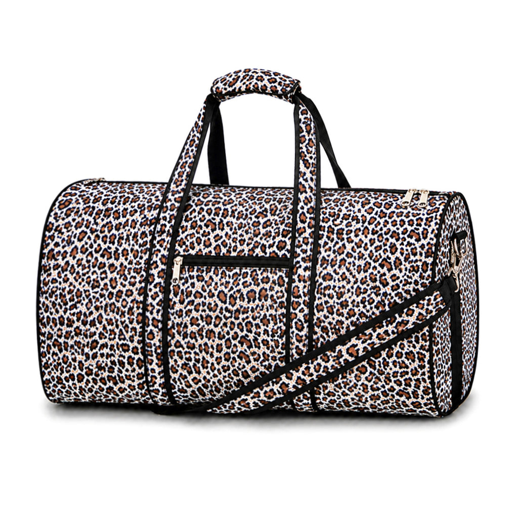 Monogram Duffle Bag Personalized Waterproof Polyester Gym Travel Bag