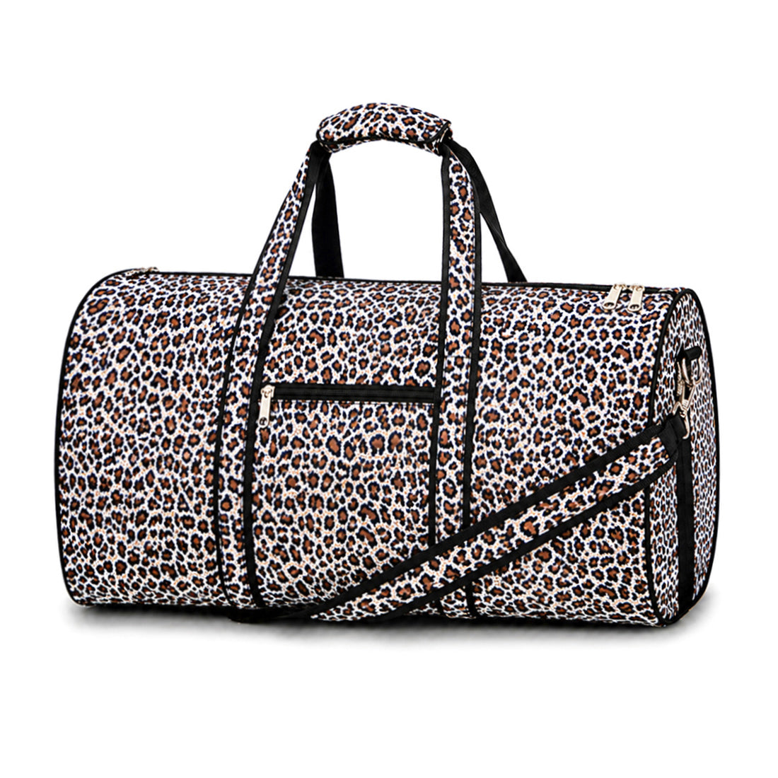 Monogram Duffle Bag Personalized Waterproof Polyester Gym Travel Bag