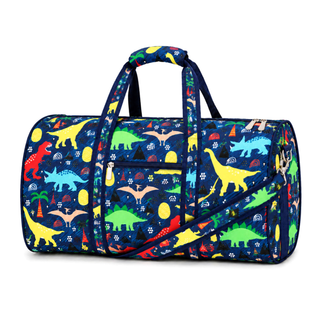 Monogram Duffle Bag Personalized Waterproof Polyester Gym Travel Bag
