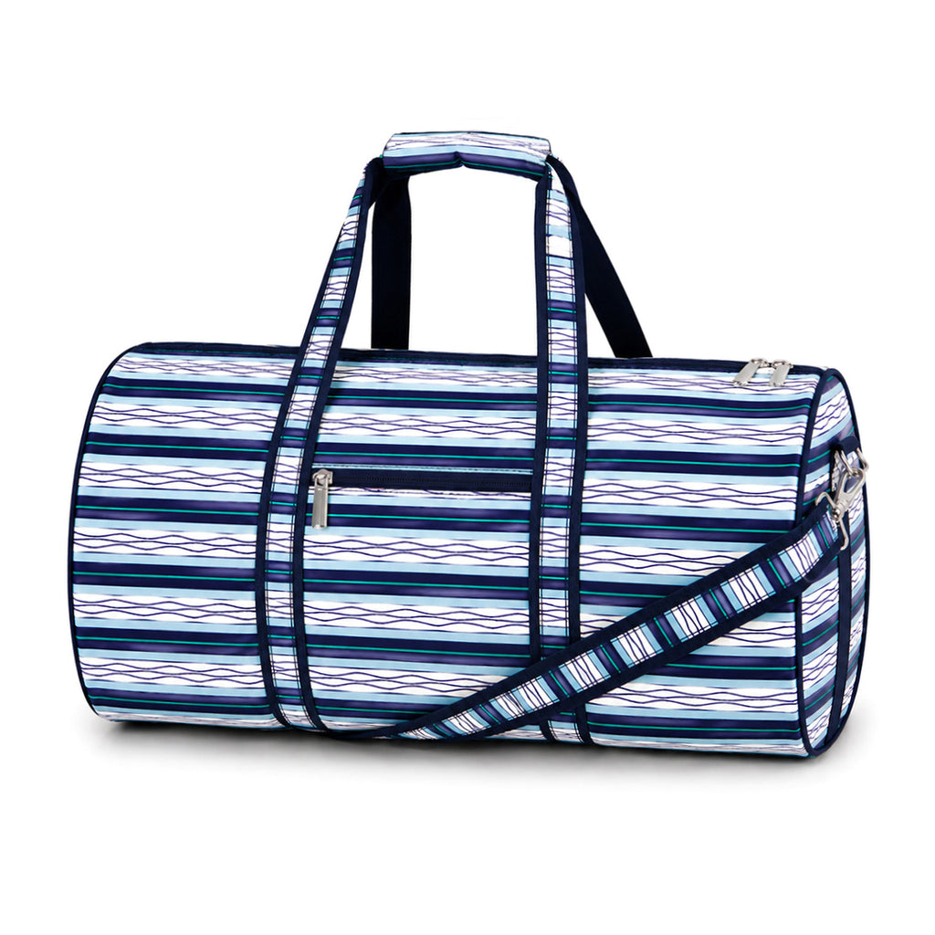 Monogram Duffle Bag Personalized Waterproof Polyester Gym Travel Bag