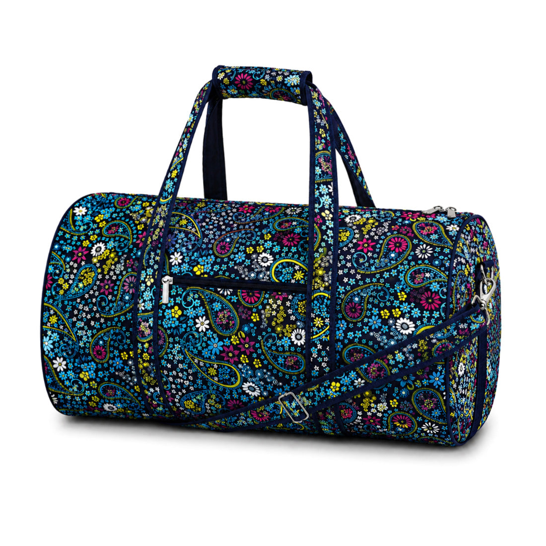 Monogram Duffle Bag Personalized Waterproof Polyester Gym Travel Bag