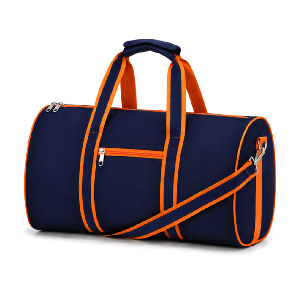 Monogram Duffle Bag Personalized Waterproof Polyester Gym Travel Bag