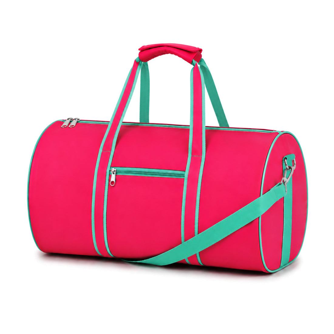Monogram Duffle Bag Personalized Waterproof Polyester Gym Travel Bag