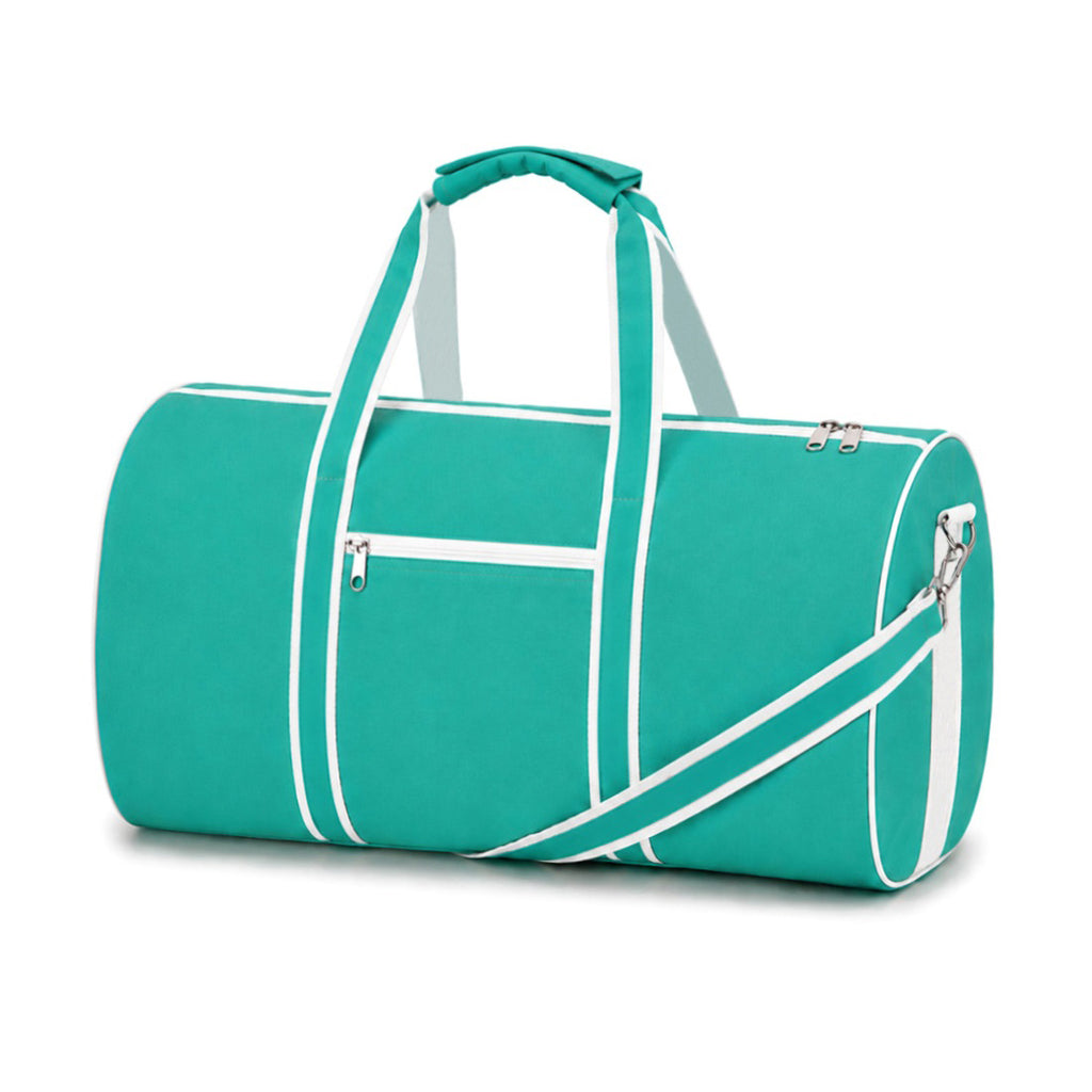 Monogram Duffle Bag Personalized Waterproof Polyester Gym Travel Bag