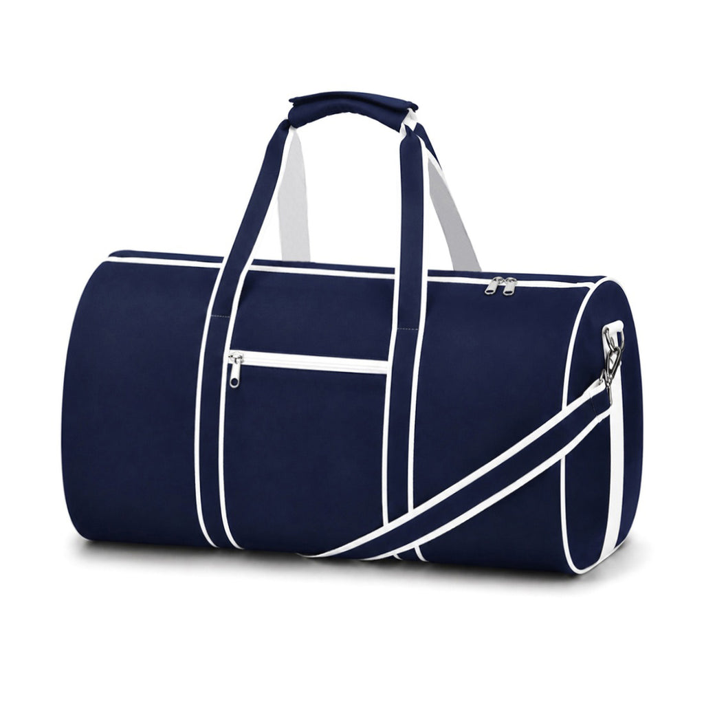 Monogram Duffle Bag Personalized Waterproof Polyester Gym Travel Bag