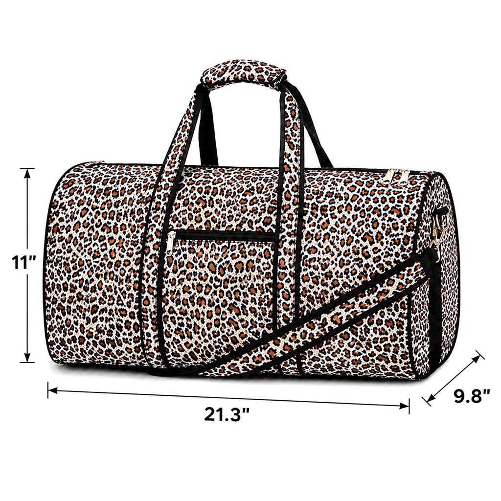 Monogram Duffle Bag Personalized Waterproof Polyester Gym Travel Bag