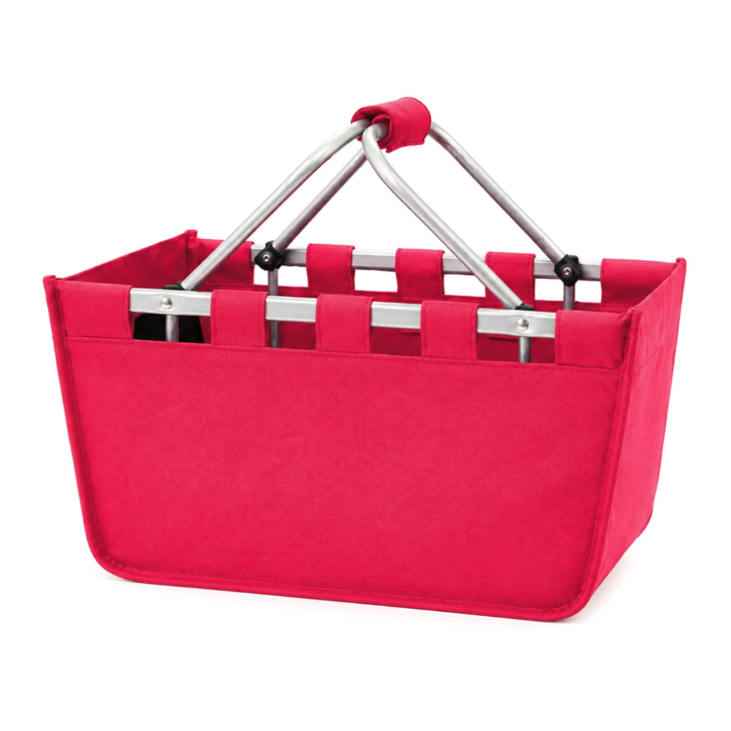 Monogrammed Market Basket Personalized Collapsible Market Tote
