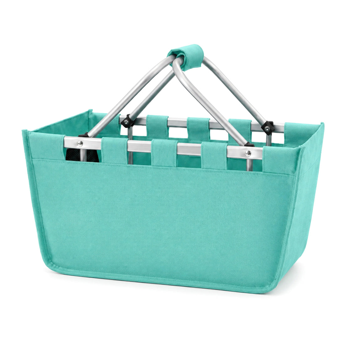 Monogrammed Market Basket Personalized Collapsible Market Tote