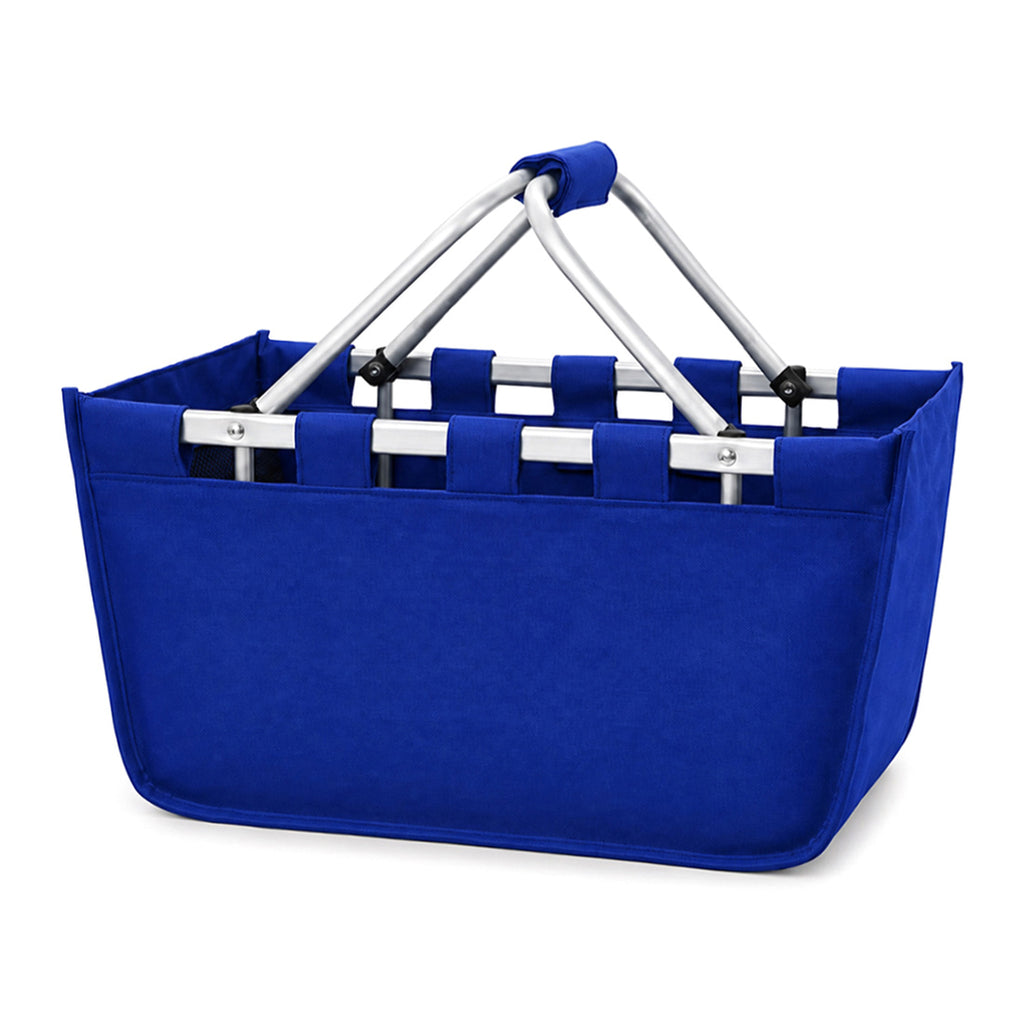 Monogrammed Market Basket Personalized Collapsible Market Tote