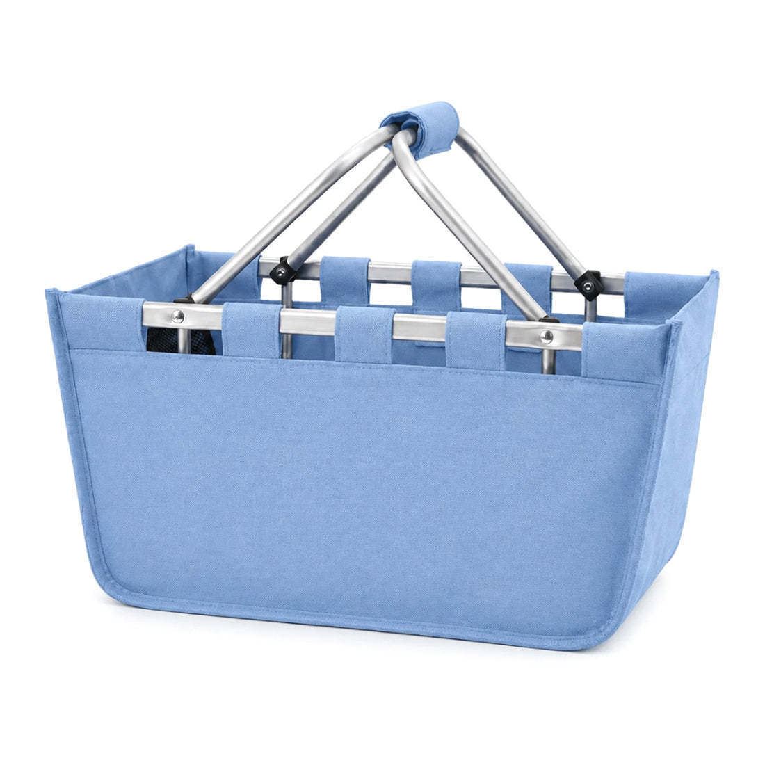 Monogrammed Market Basket Personalized Collapsible Market Tote