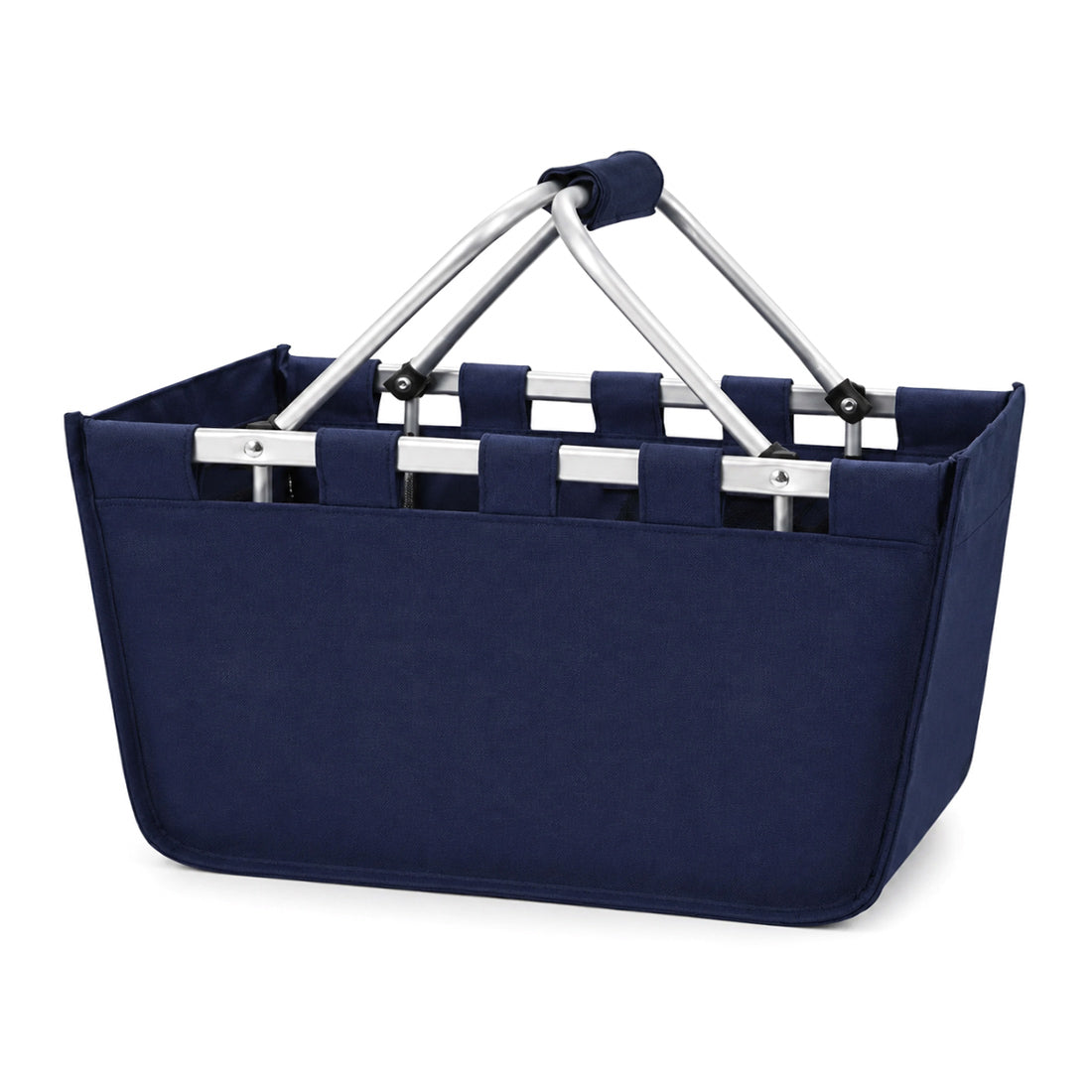Monogrammed Market Basket Personalized Collapsible Market Tote