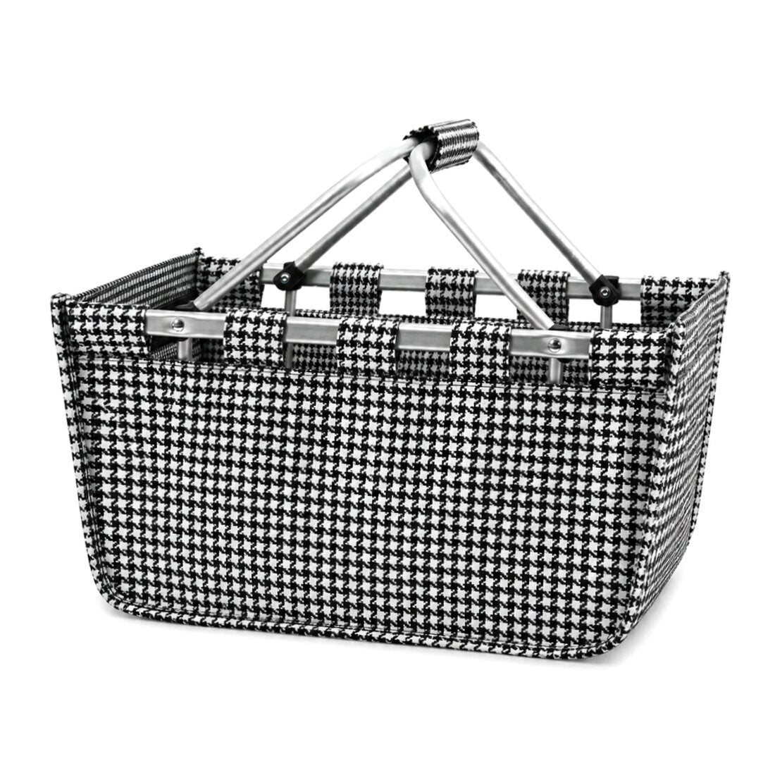 Monogrammed Market Basket Personalized Collapsible Market Tote