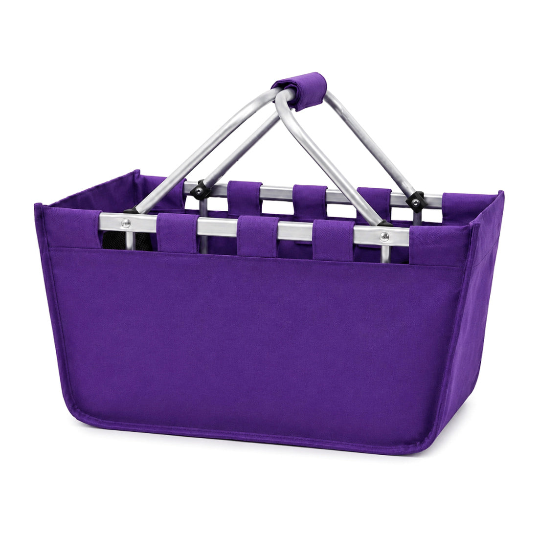 Monogrammed Market Basket Personalized Collapsible Market Tote