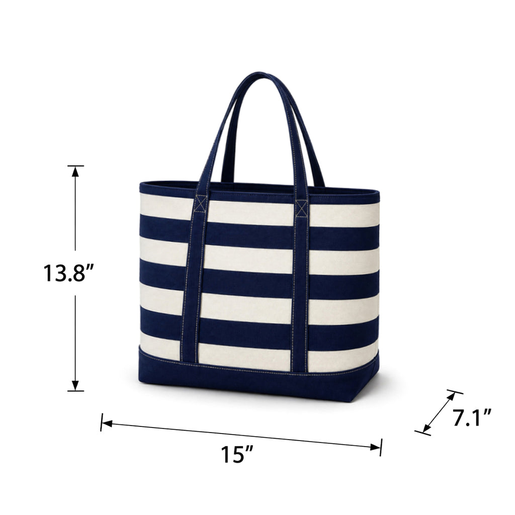 Monogrammed Large Tote Bag Personalized Beach Pool Tote