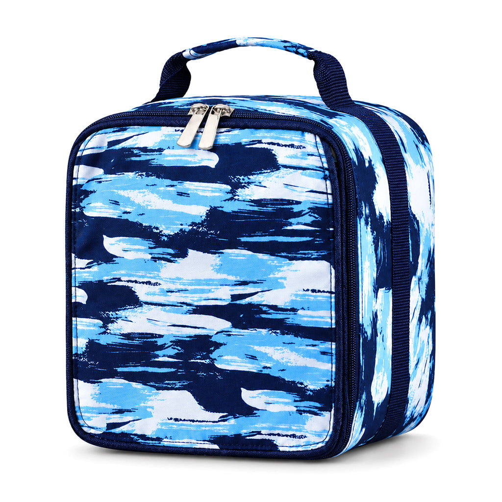 Monogram Backpack Lunch Box Camouflage School Bag Personalized Book Bag