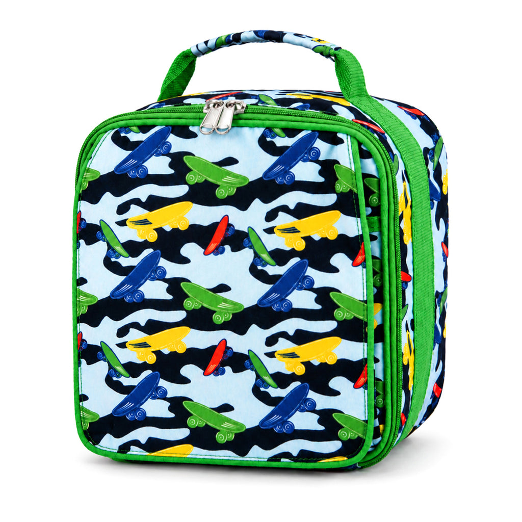 Monogram Backpack Lunch Box Camouflage School Bag Personalized Book Bag