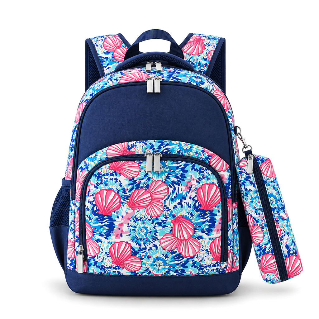 Monogram Backpack Camouflage School Bag Personalized Book Bag
