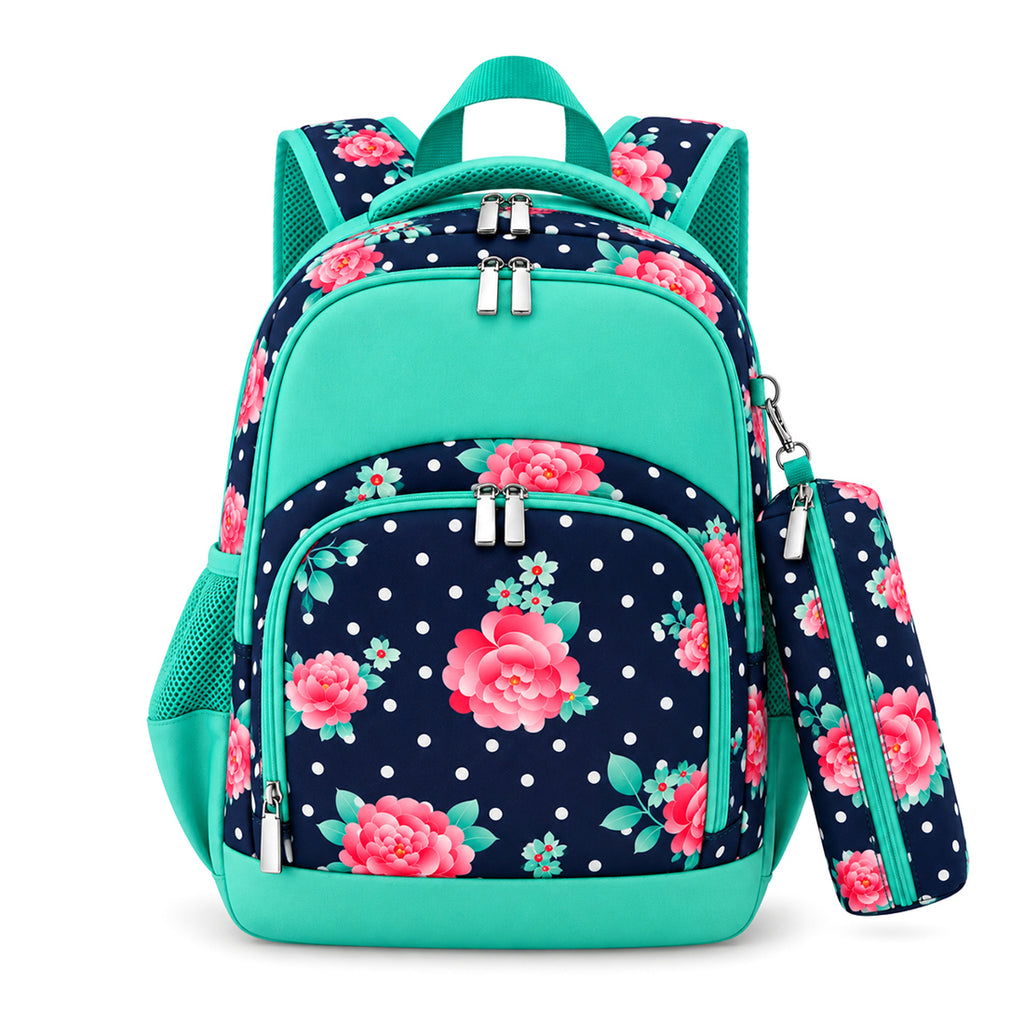 Monogram Backpack Camouflage School Bag Personalized Book Bag
