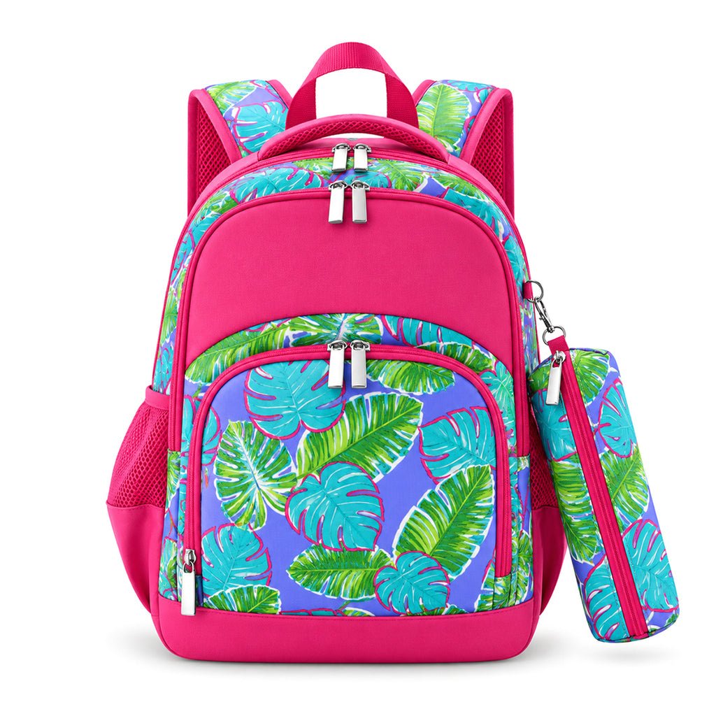 Monogram Backpack Camouflage School Bag Personalized Book Bag