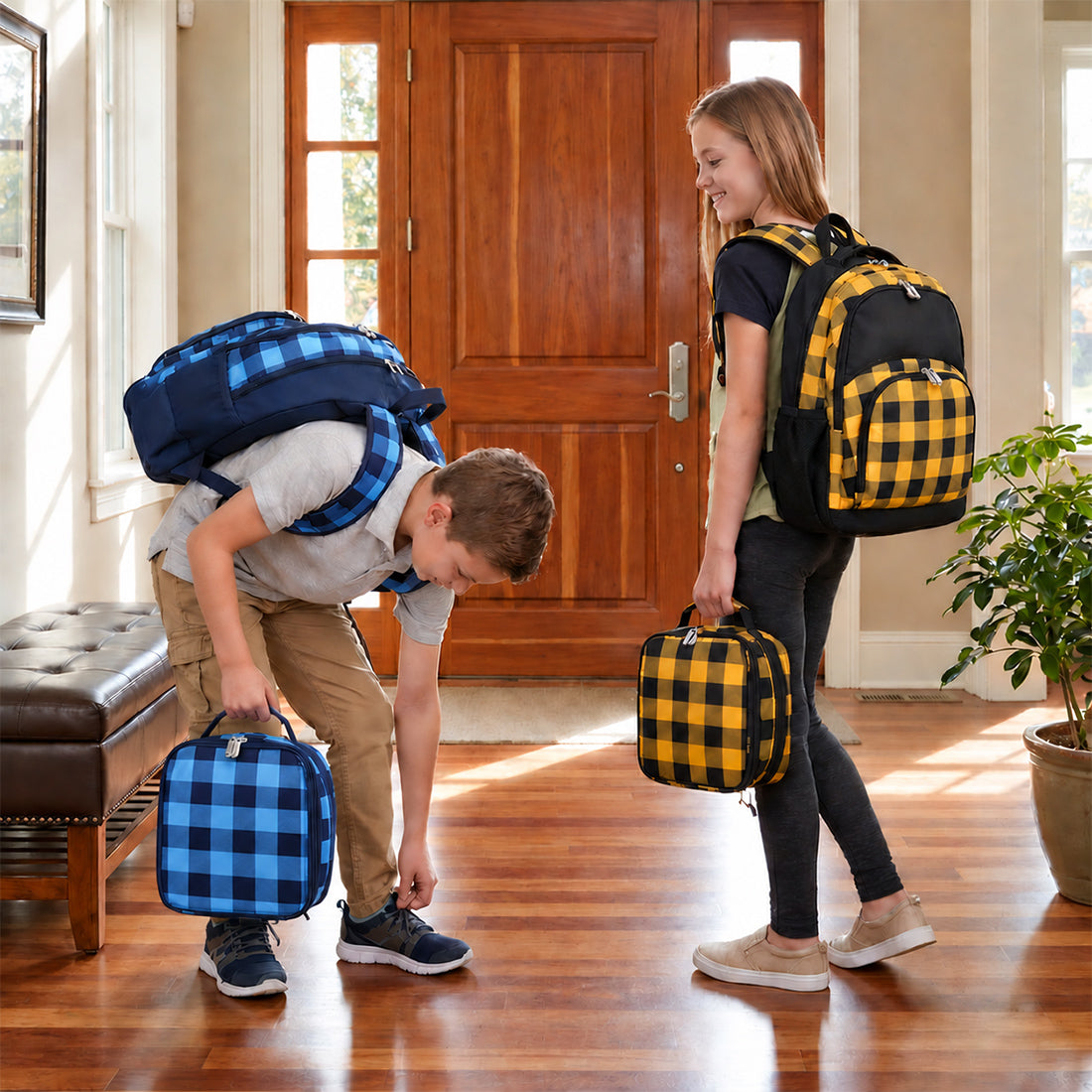 Monogram Backpack Camouflage School Bag Personalized Book Bag