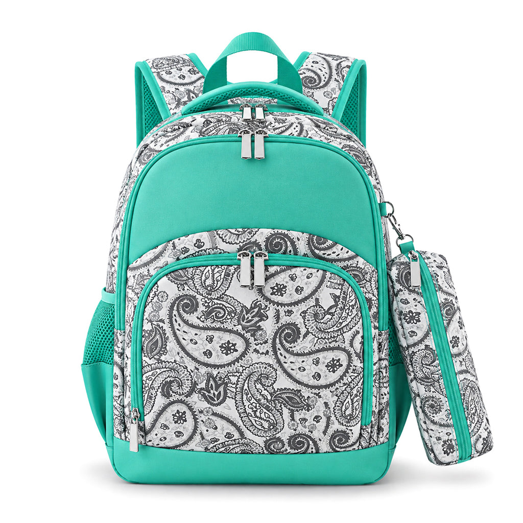 Monogram Backpack Camouflage School Bag Personalized Book Bag