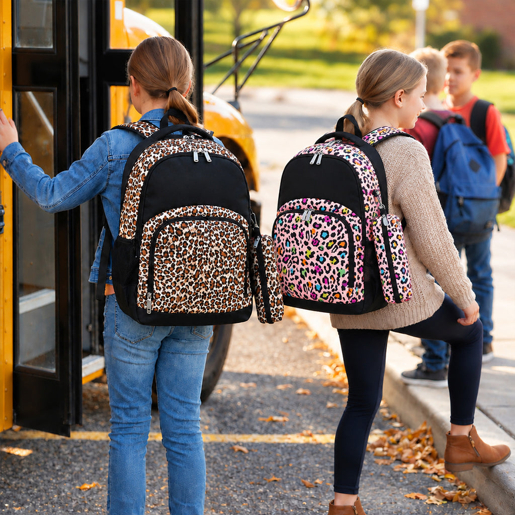 Monogram Backpack Camouflage School Bag Personalized Book Bag