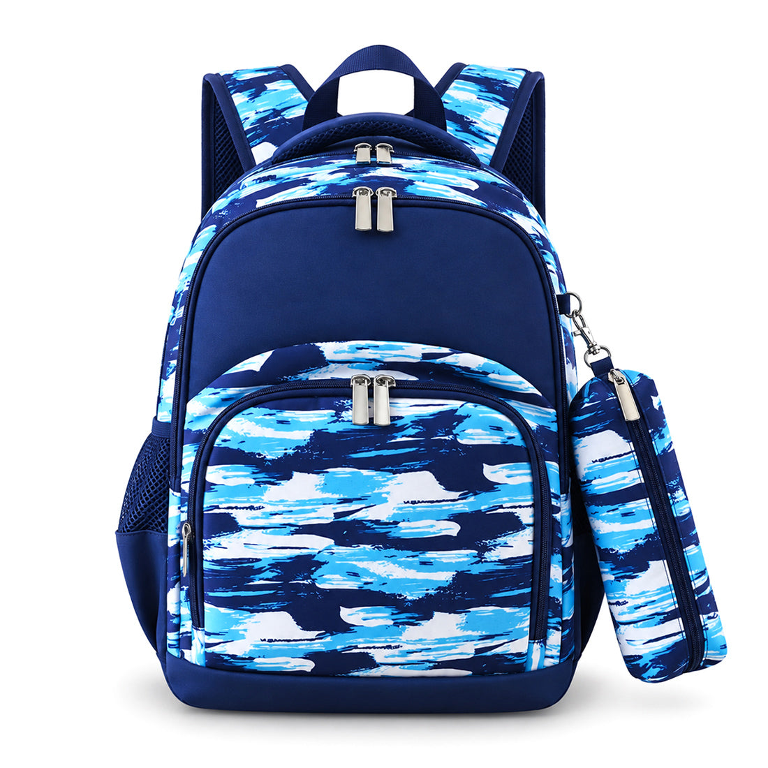 Monogram Backpack Camouflage School Bag Personalized Book Bag