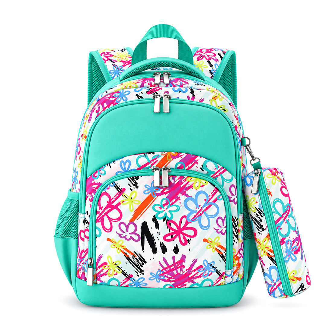 Monogram Backpack Camouflage School Bag Personalized Book Bag