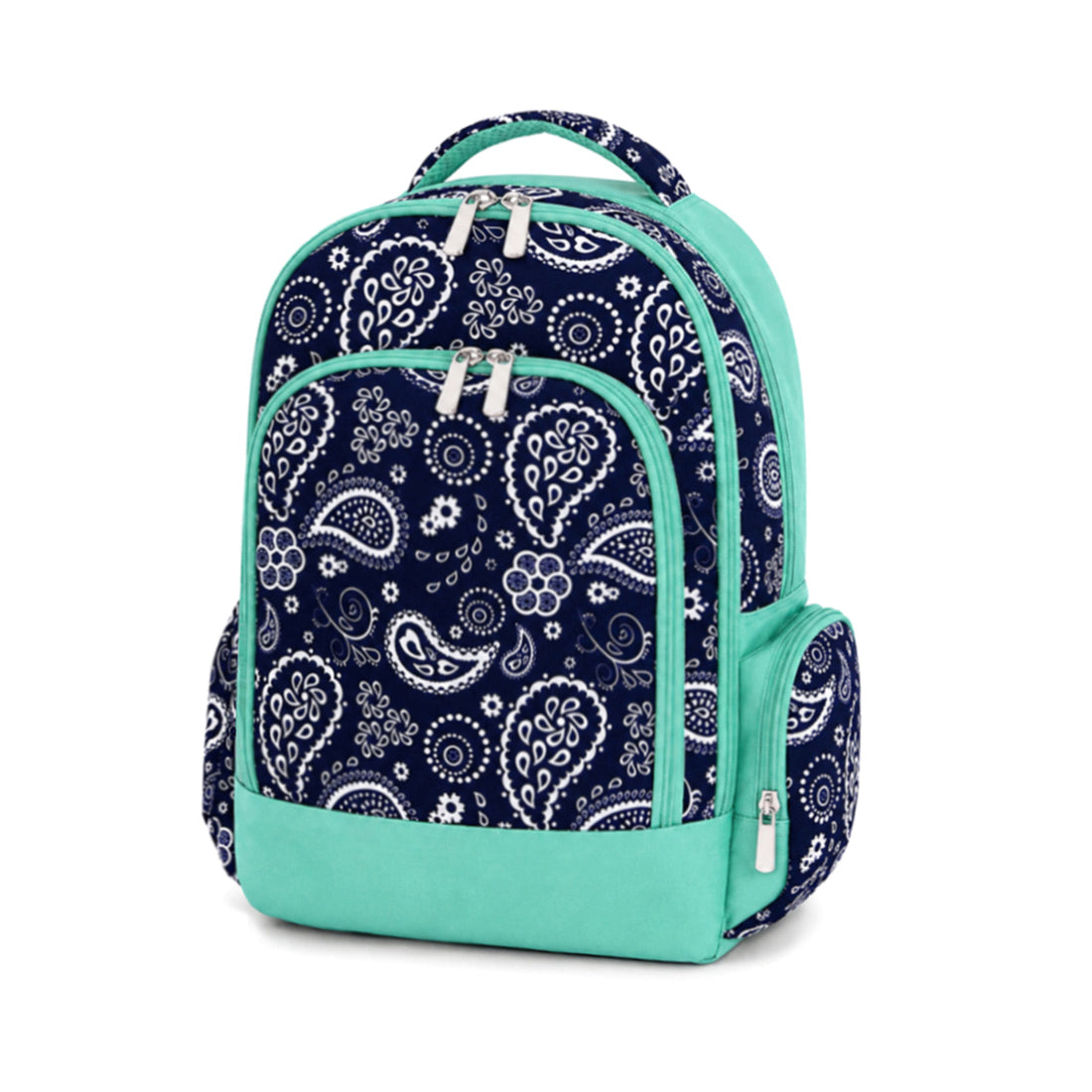 Leopard Monogram Backpack and Lunchbox Personalized School Bag