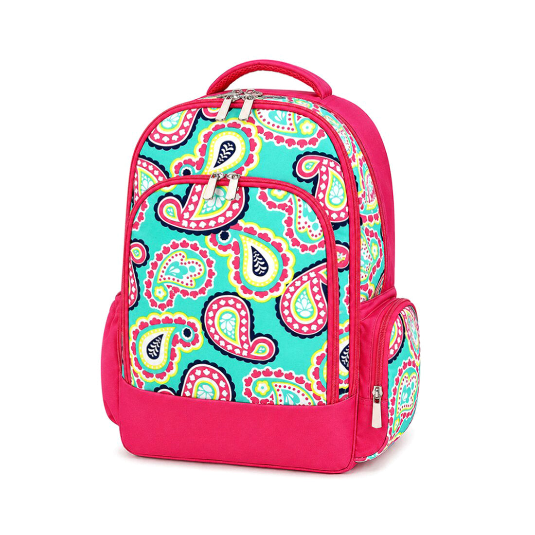 Leopard Monogram Backpack and Lunchbox Personalized School Bag